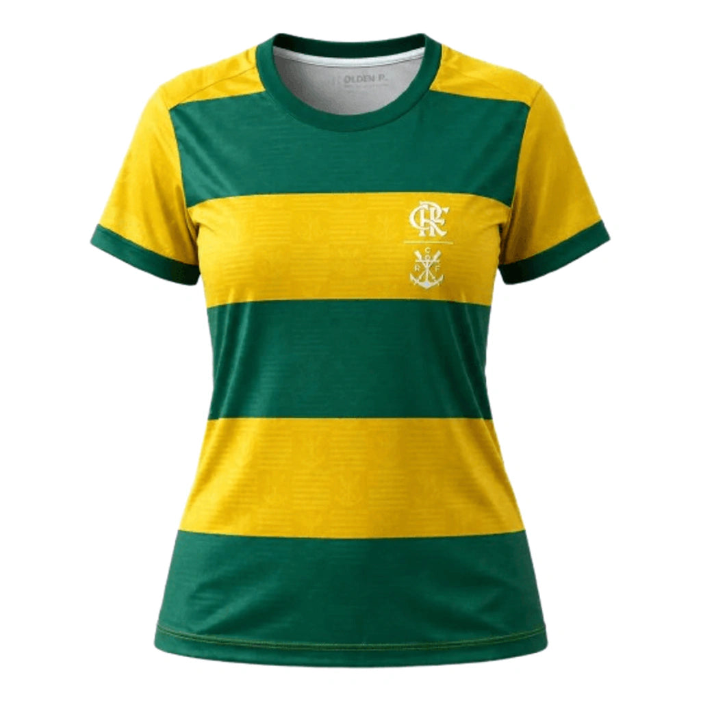 Camisa Flamengo Feminina Pairar Braziline