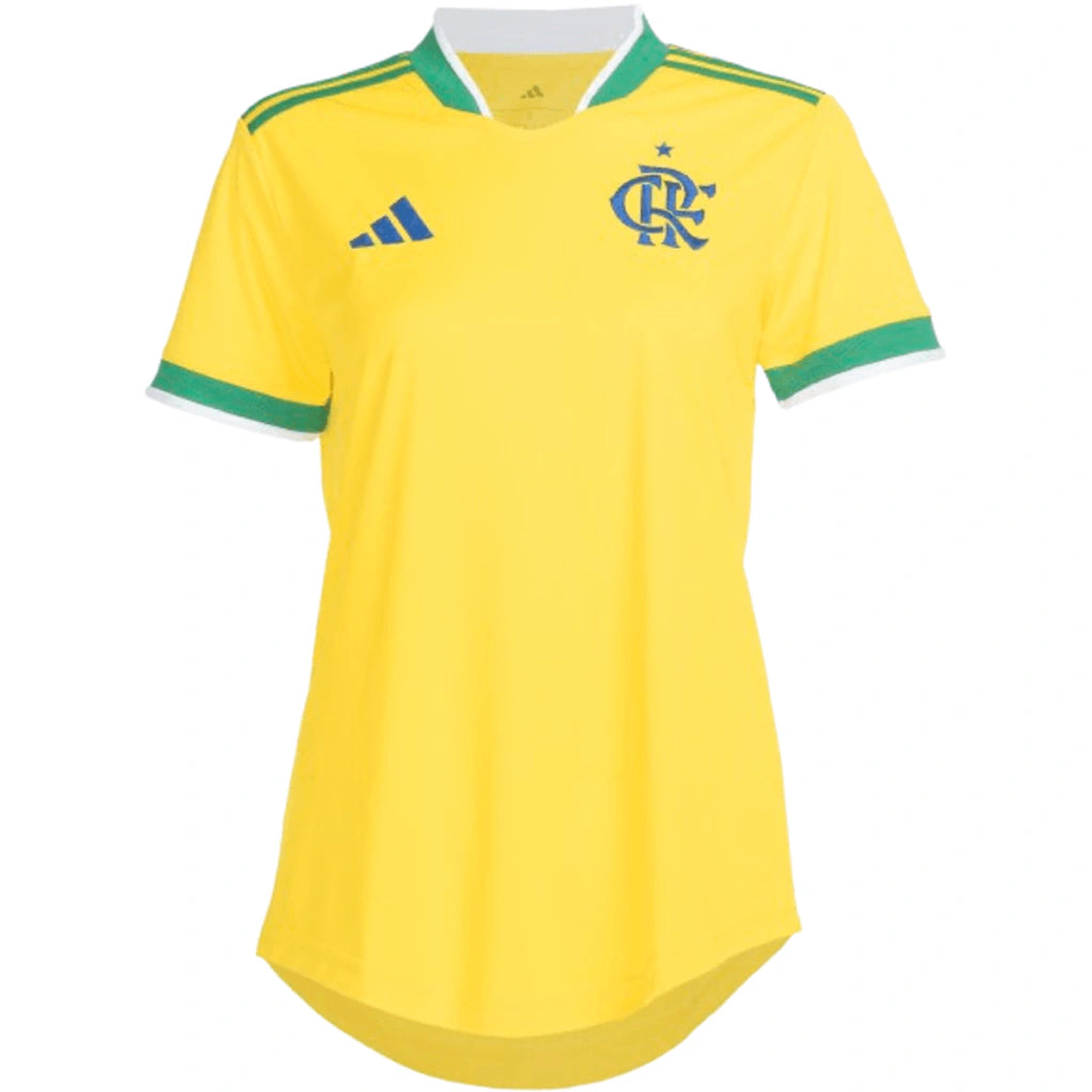 Camisa Flamengo Feminina Brasil Adidas 2026