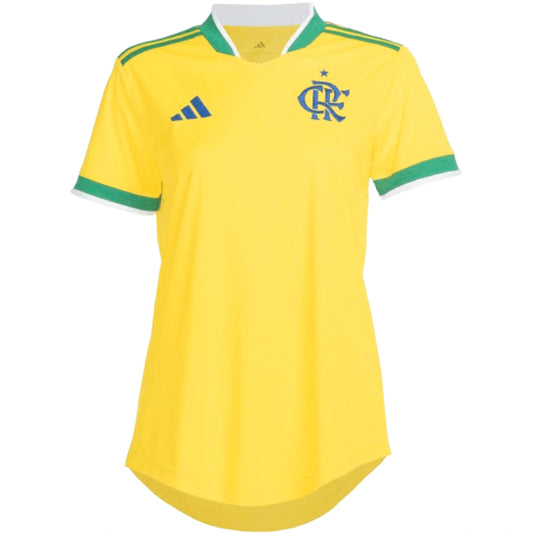 Camisa Flamengo Feminina Brasil Adidas 2026