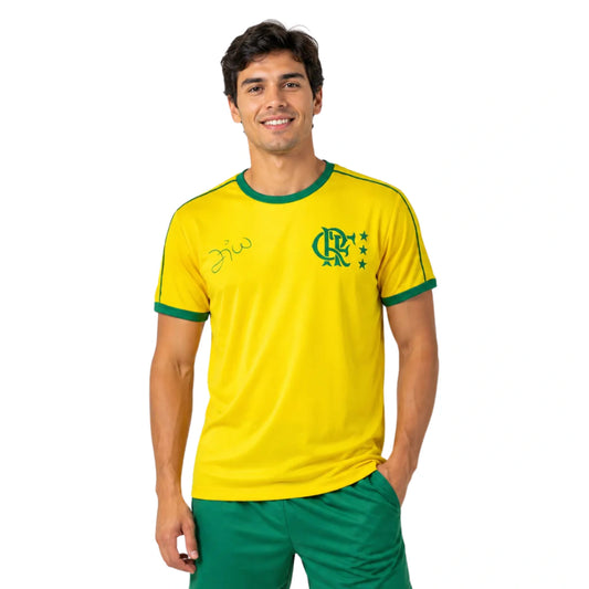 Camisa Flamengo - Especial Brasil ( ZICO )
