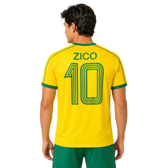 Camisa Flamengo - Especial Brasil ( ZICO )