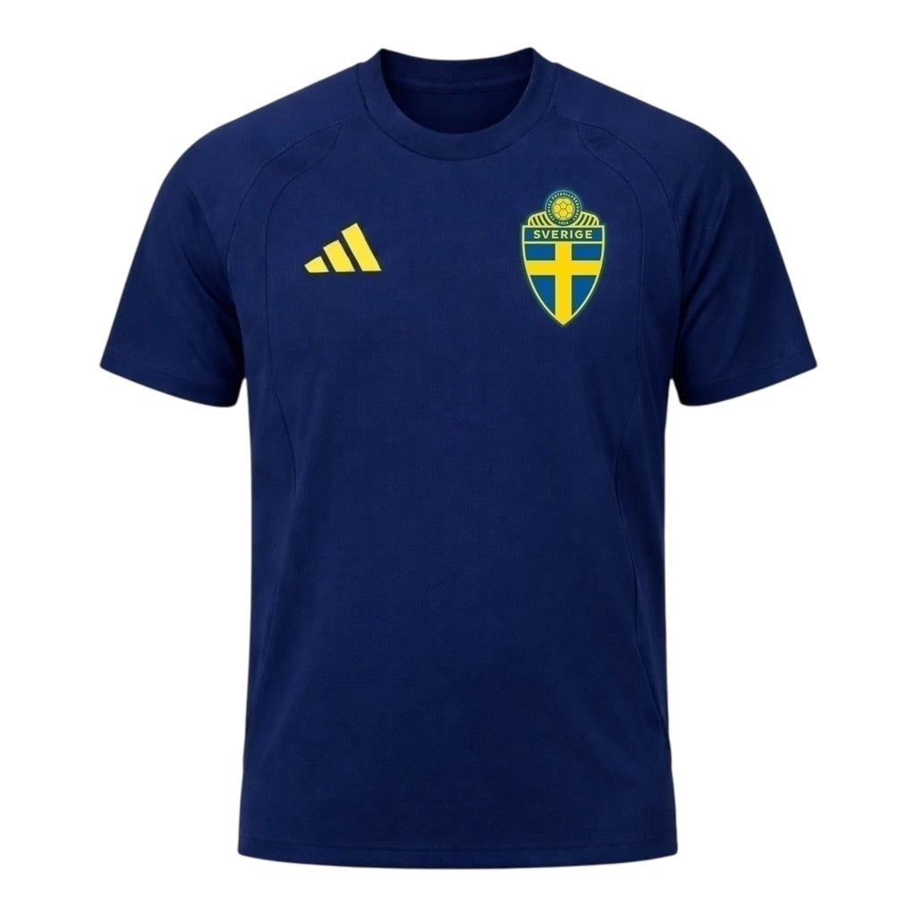 Camisa Seleção Suécia Treino 26/27 - Torcedor Adidas Masculina - Azul