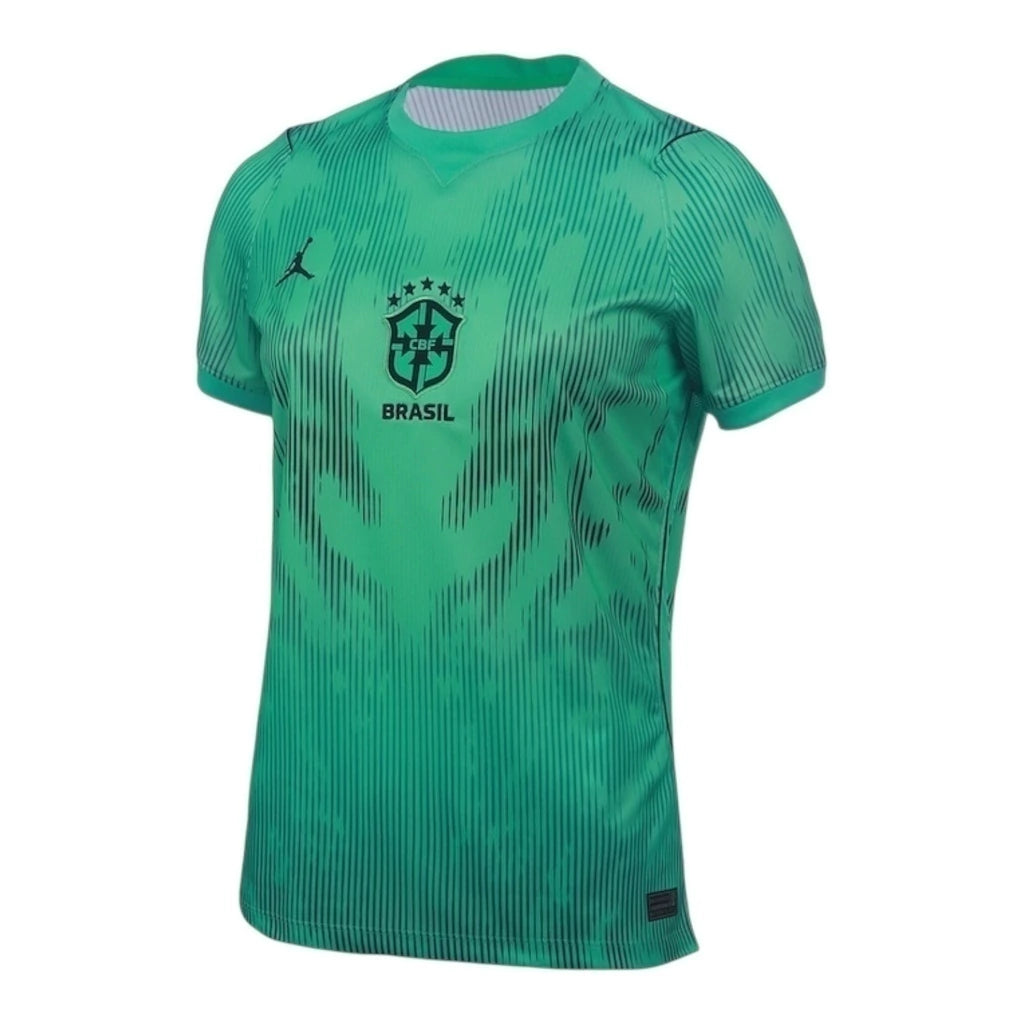Camisa Seleção Brasileira Goleiro III 26/27 - Torcedor Jordan Feminina - Verde